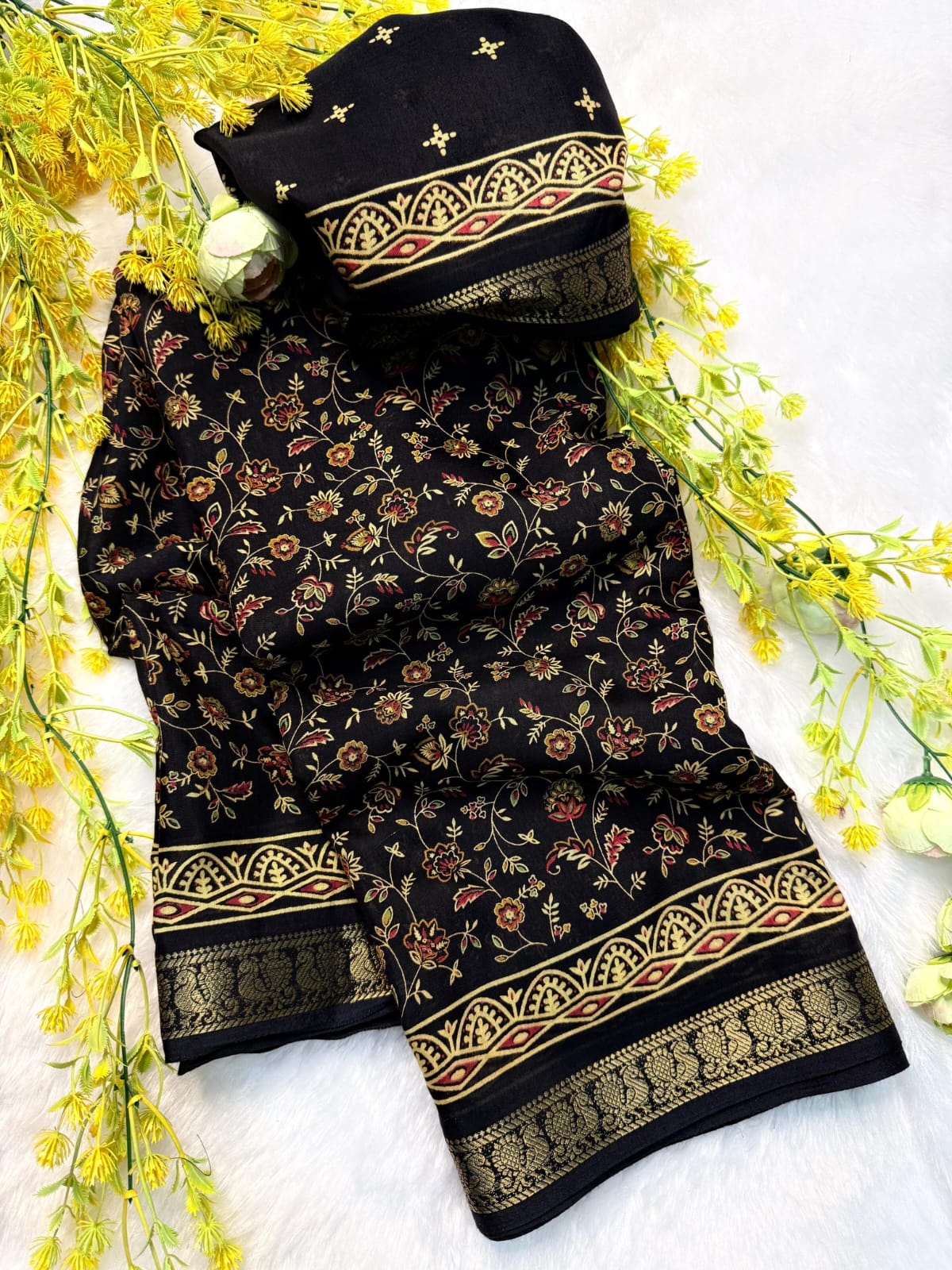 Soft mul mul cotton silk sarees