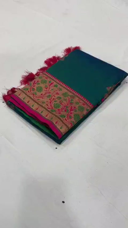 Soft Pethani silk saree