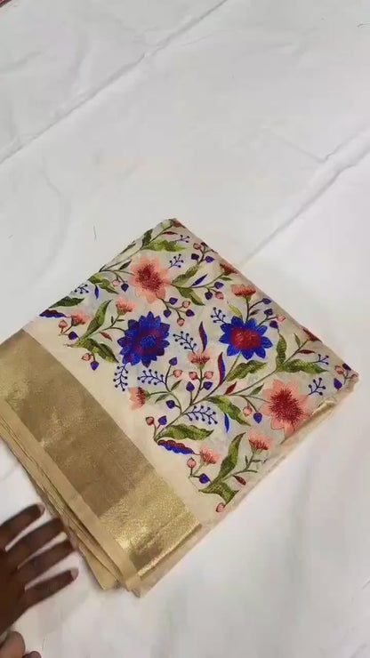 Pure Tissue kerala kasavu