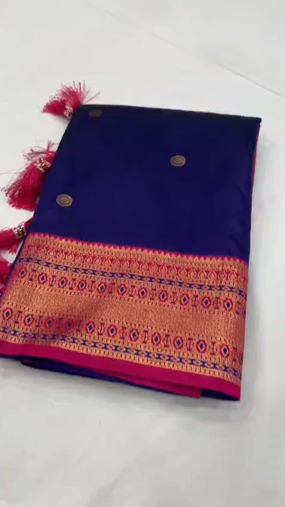 Soft Pethani silk saree