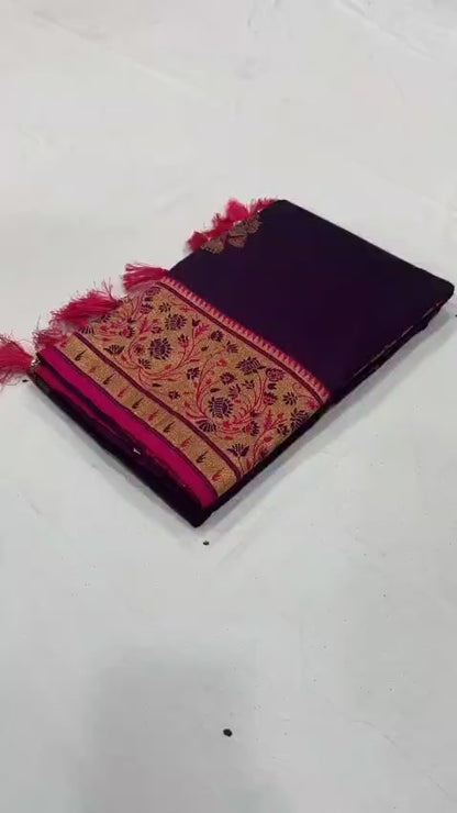 Soft Pethani silk saree