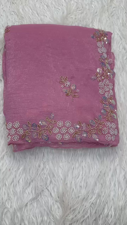 Most Beautiful Seqwance Saree Collection😍😍😍