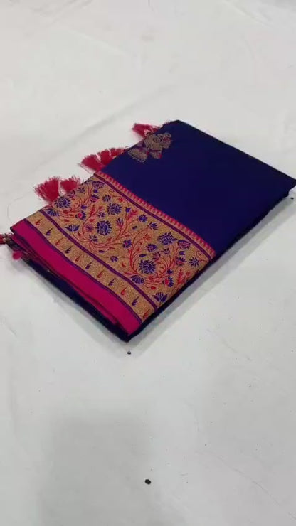 Soft Pethani silk saree