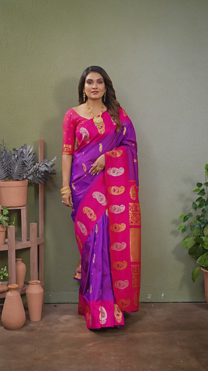 Pure Soft Banarasi Silk Saree