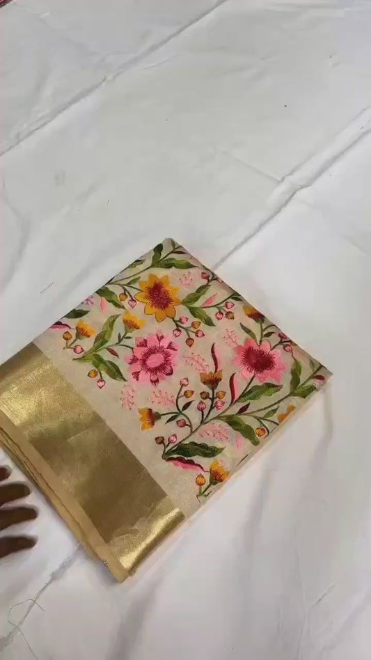 Pure Tissue kerala kasavu