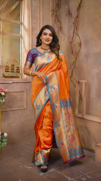 SPECIAL PAITHANI TRADITIONAL SAREES