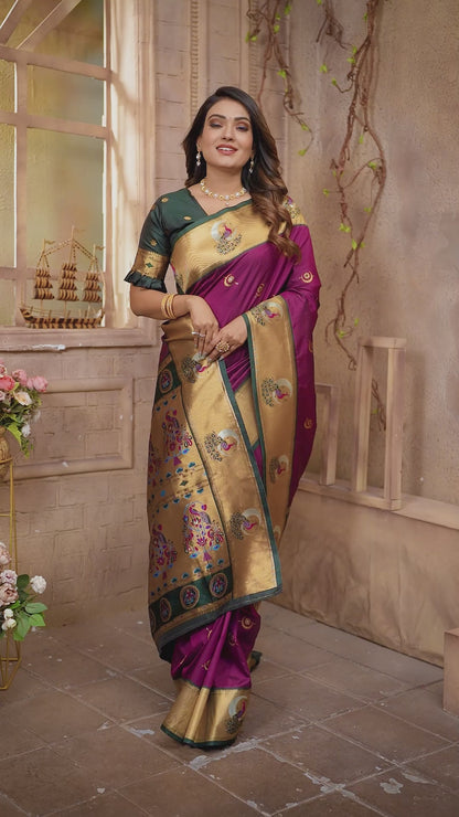 SPECIAL PAITHANI TRADITIONAL SAREES