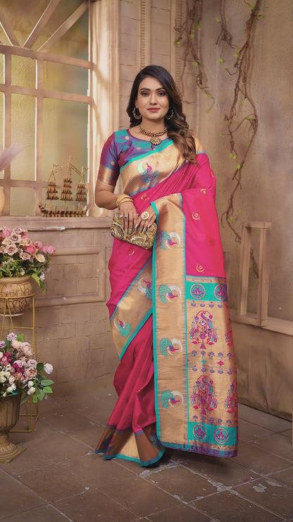 SPECIAL PAITHANI TRADITIONAL SAREES
