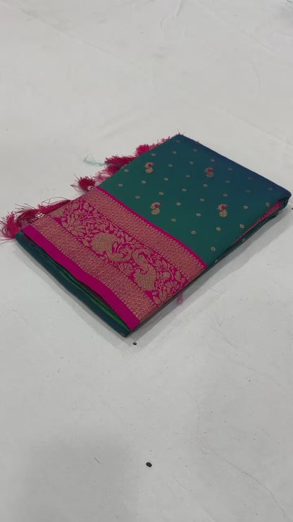 Soft Pethani silk saree