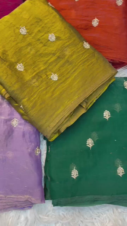 Two tone heavy space silk