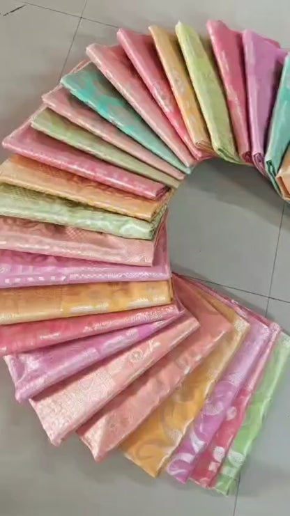 Pure Span Cotton Weaving sarees