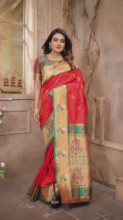 SPECIAL PAITHANI TRADITIONAL SAREES