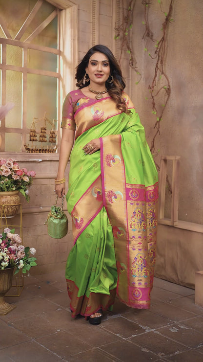 SPECIAL PAITHANI TRADITIONAL SAREES