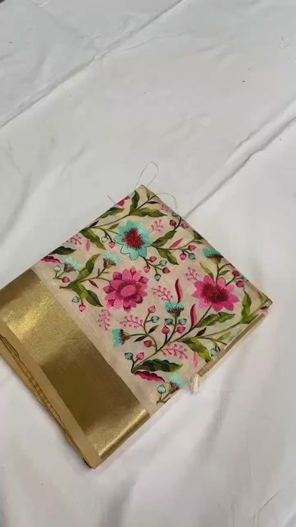 Pure Tissue kerala kasavu