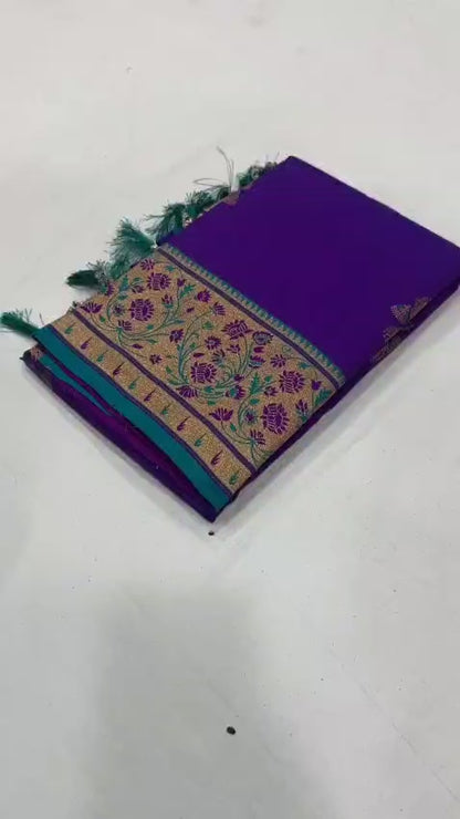 Soft Pethani silk saree