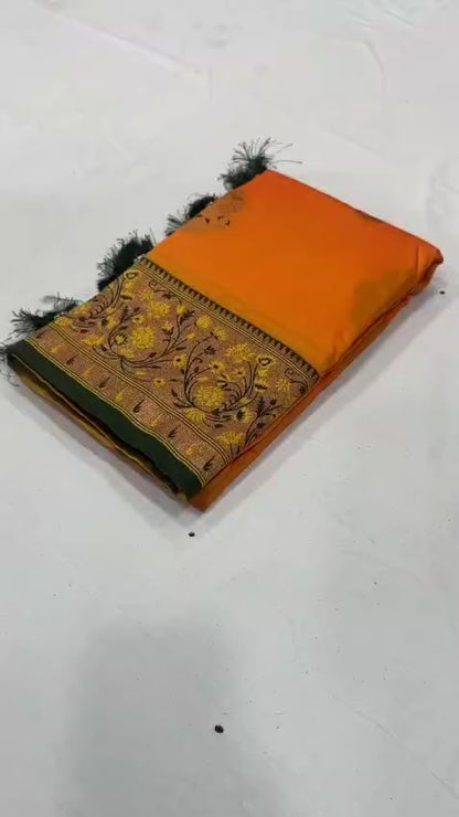 Soft Pethani silk saree