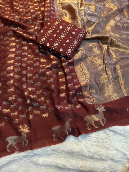 Pure soft Viscose dola Crepe silk