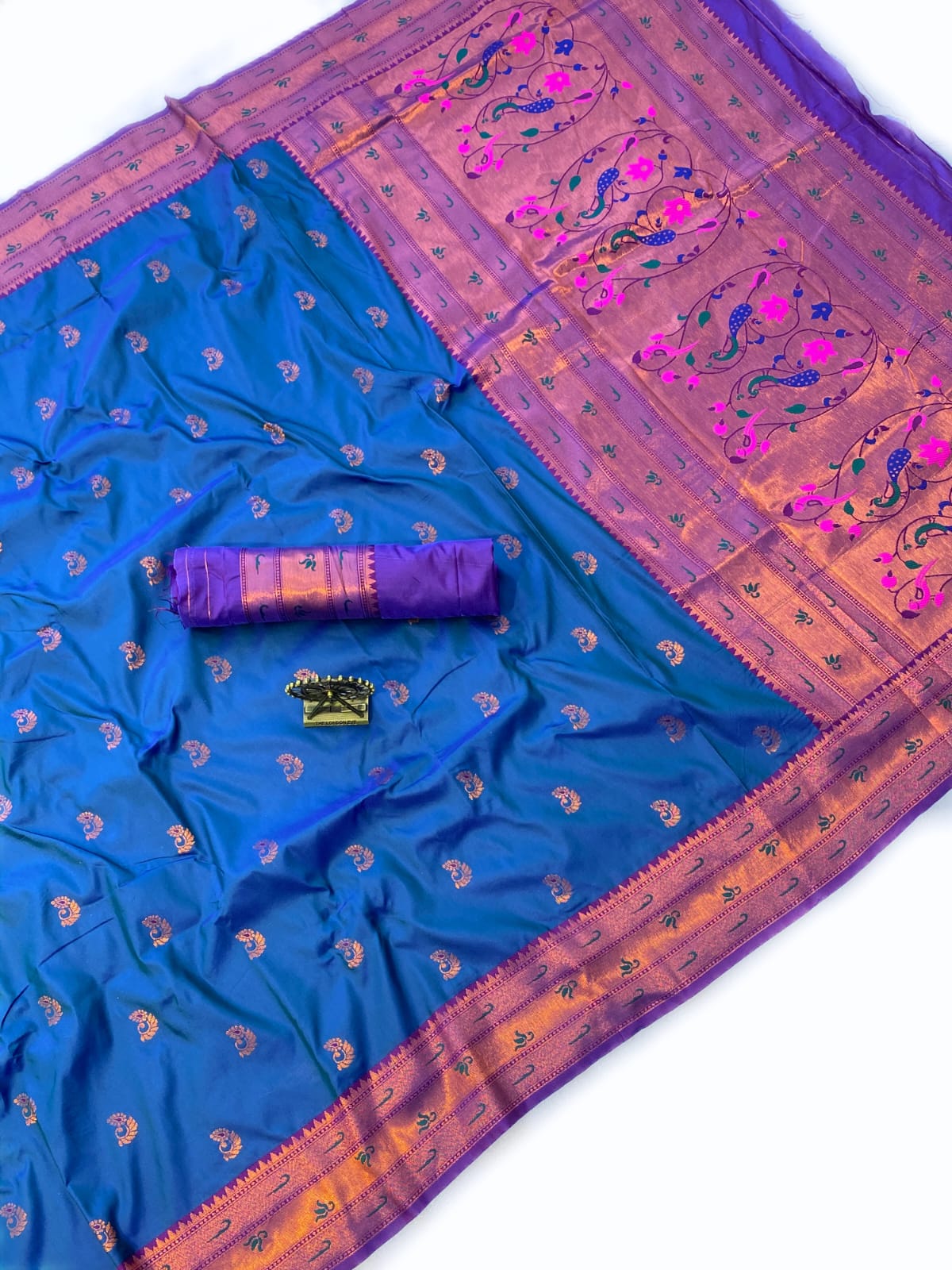 Pure Soft Banarasi Paithani Silk Saree 
( JP28 )