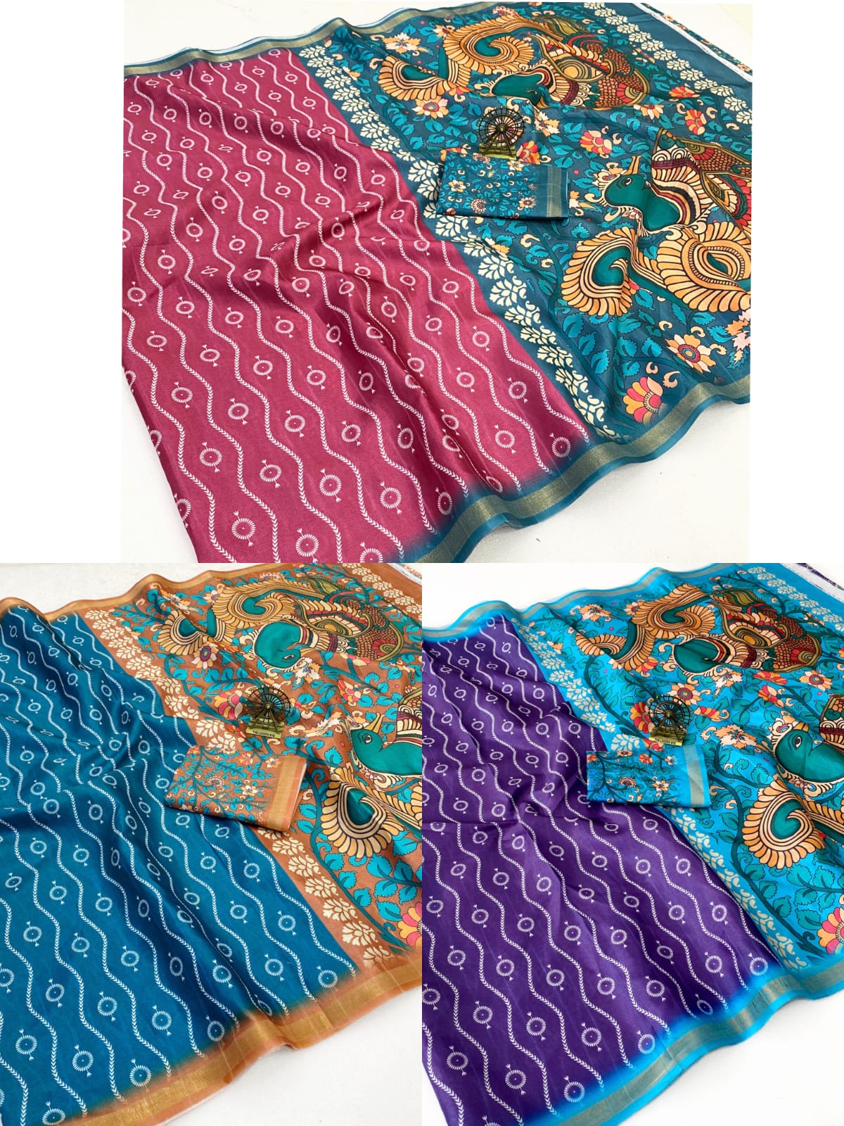 Soft and Pure Tussar Silk Saree