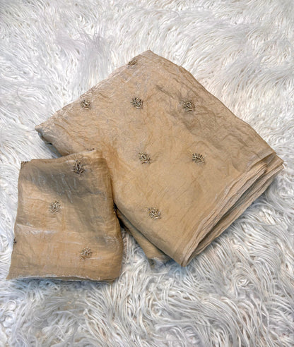 Two tone heavy space silk
