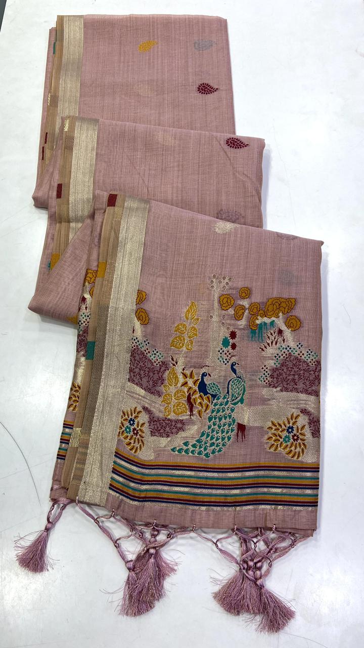Munga Cotton Saree

( JP52)