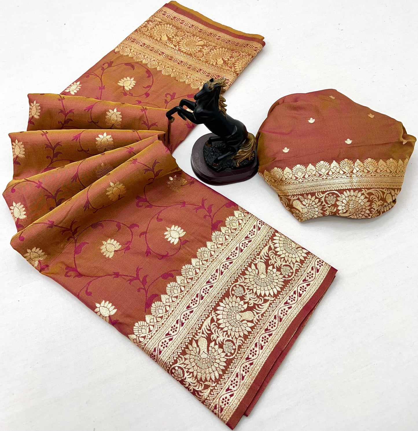 Premium Soft silk Weaving saree 
  ( JP09 )