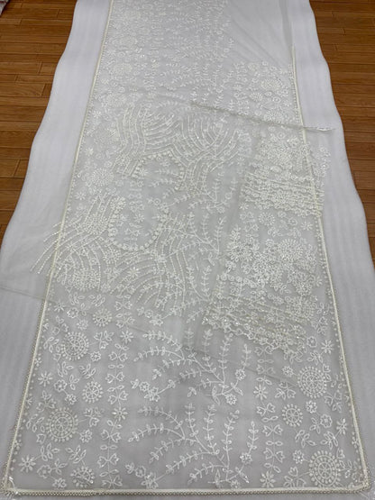 Full lSaree of Heavy Quality Mono Net  ( JP07 )