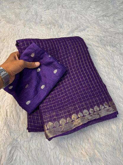 Pure viscose Georgette saree