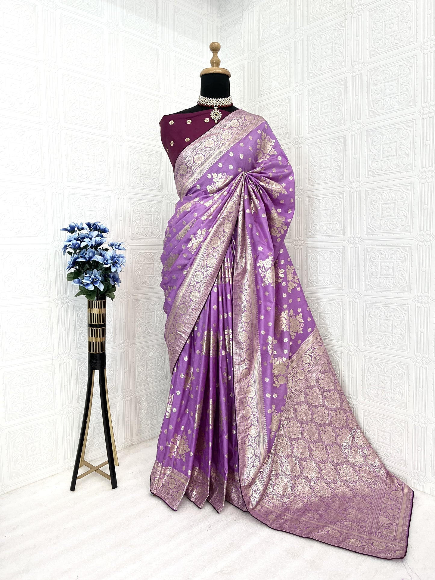 Heavy Dola Silk Saree ( JP73)