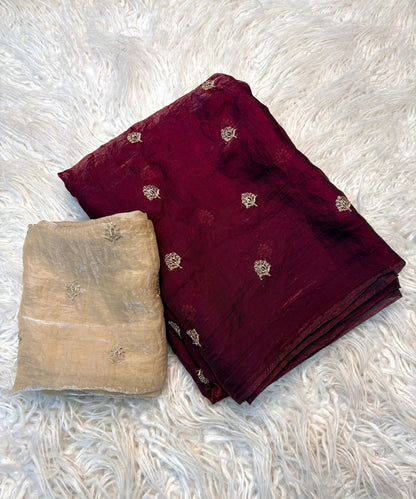 Two tone heavy space silk