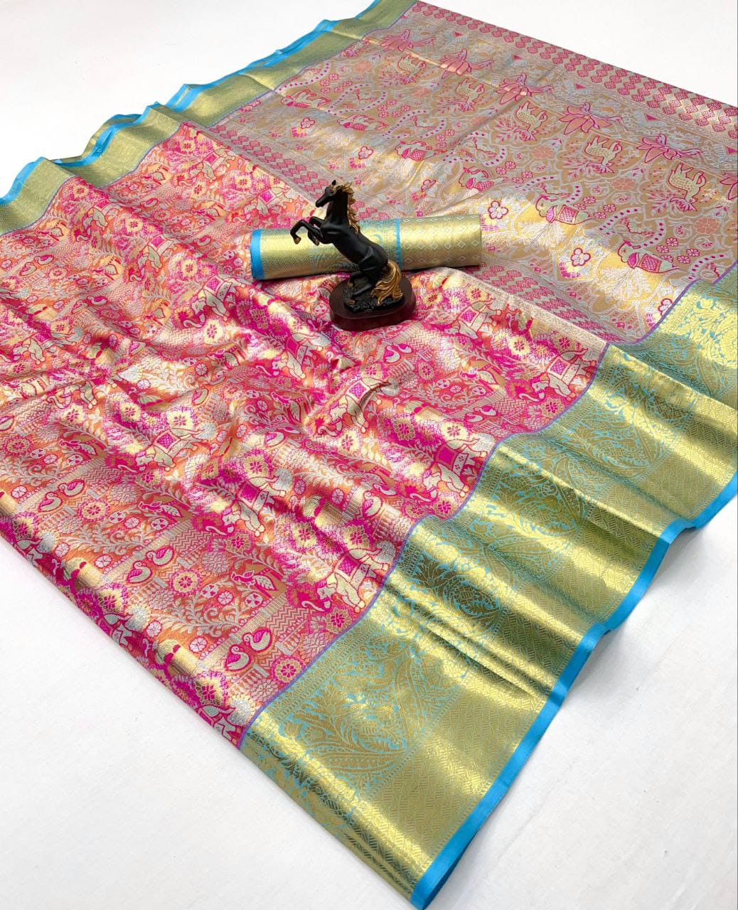 Beautiful kanchipuram inspired silk sarees