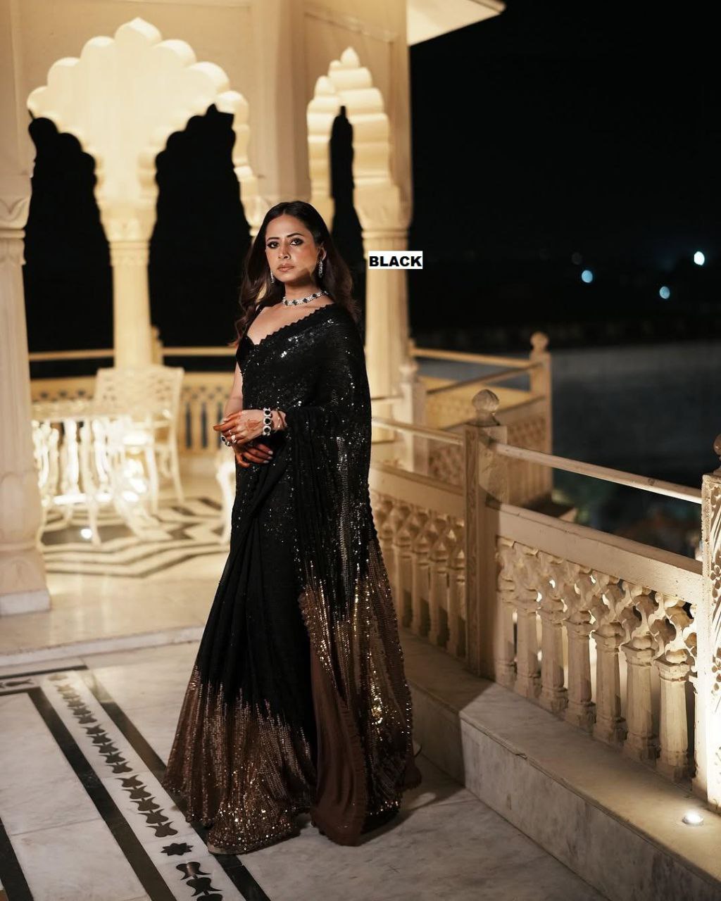 Full Saree Of Heavy quality 60 gram Georgette

( JP38)