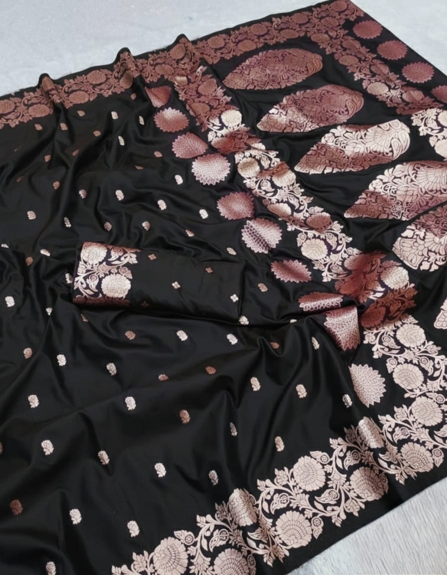Pure Soft Banarasi Jacquard  
( JP25 )