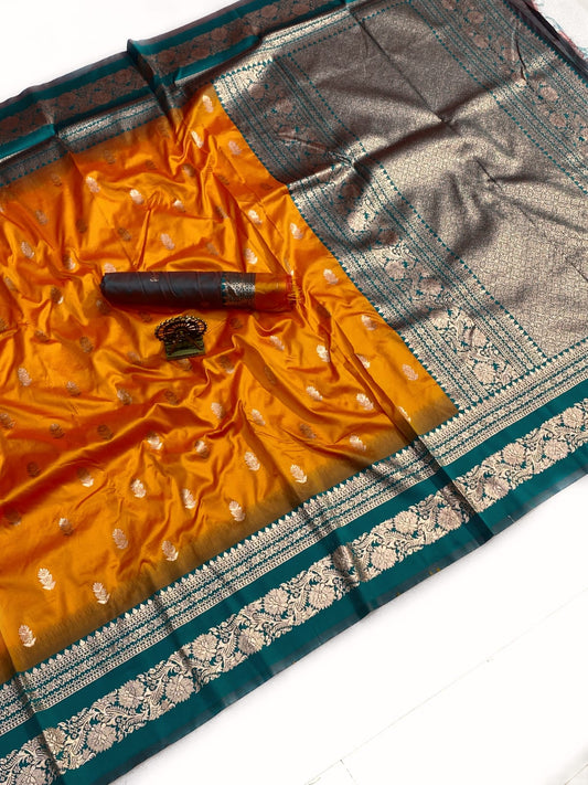 Pure Soft Banarasi Paithani Silk Saree 
( JP29 )