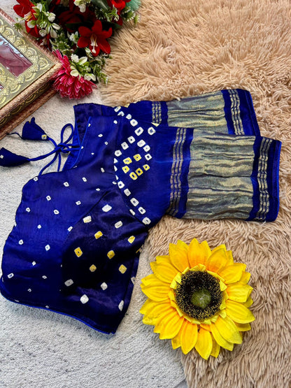 Pure Gaji Silk Blouse Only ( JP11 )