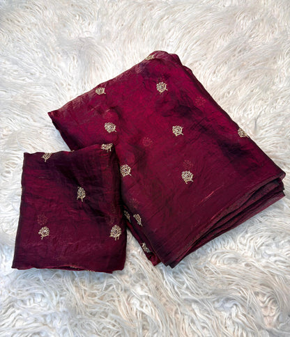 Two tone heavy space silk
