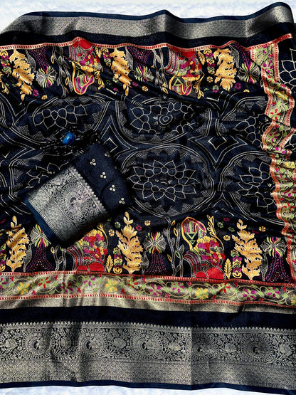 Heavy marshmellow blooming COLOR end foil dijhayne saree* *
*
( JP18 )
