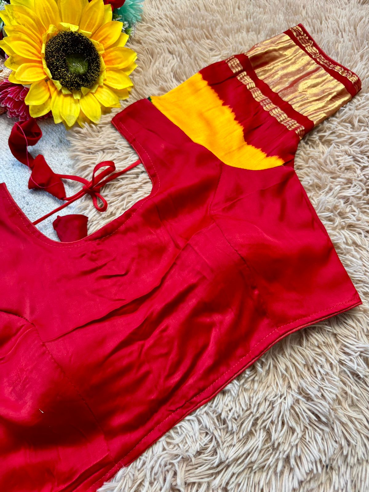 Pure Gaji Silk Blouse Only ( JP11 )