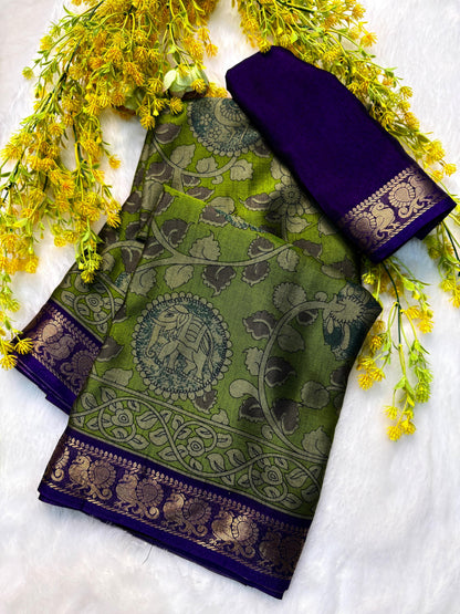 Soft bleck dola silk sarees
