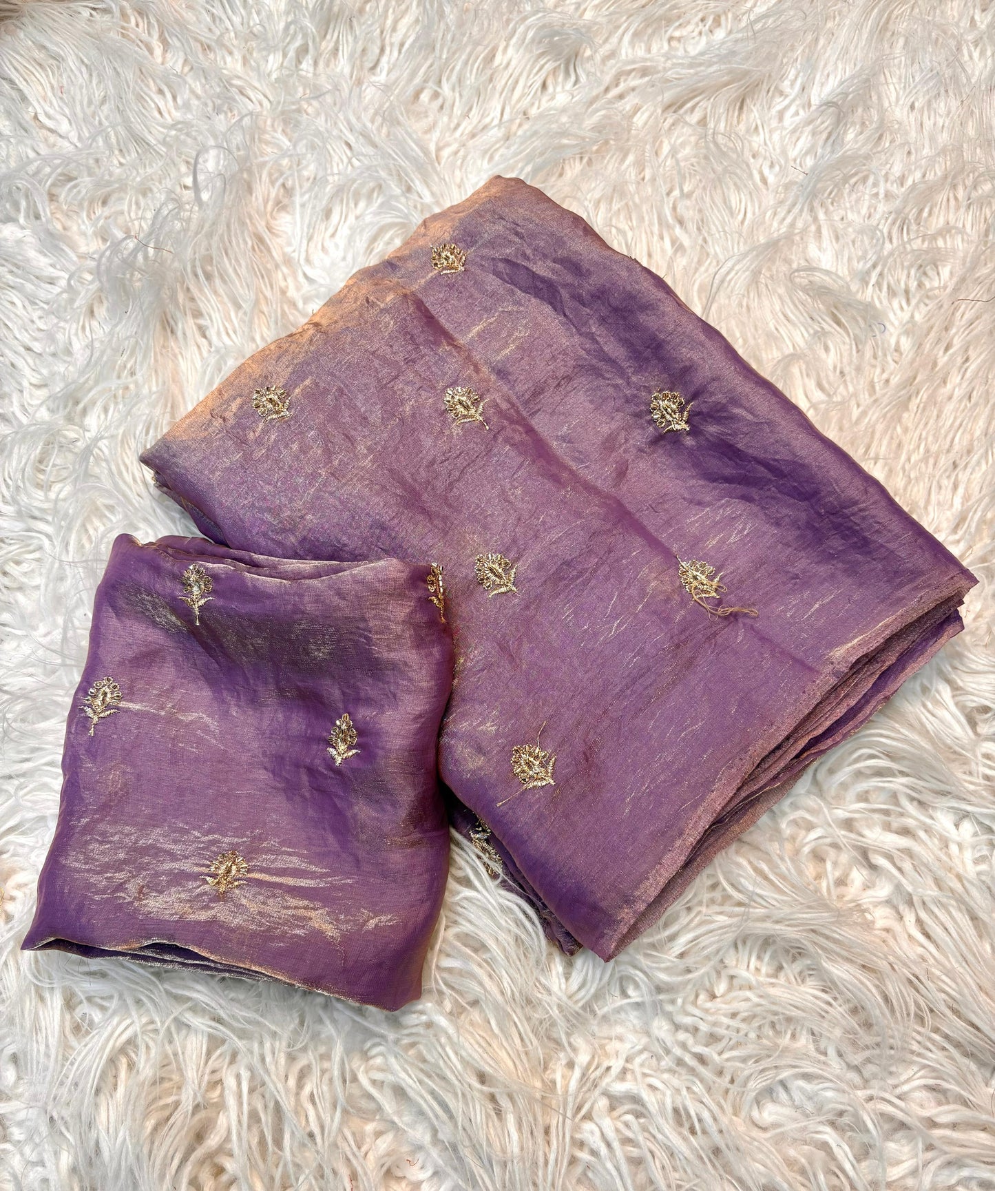 Two tone heavy space silk