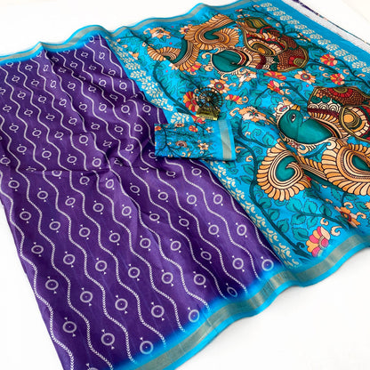 Soft and Pure Tussar Silk Saree