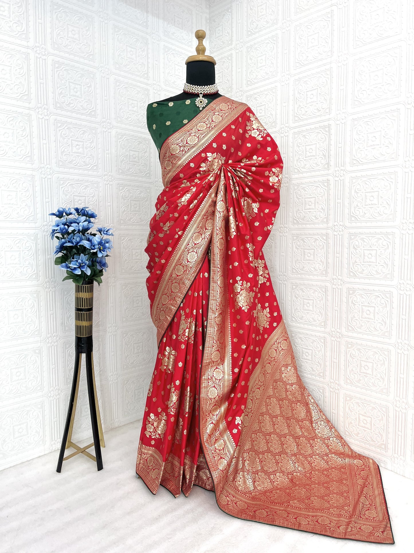 Heavy Dola Silk Saree ( JP73)