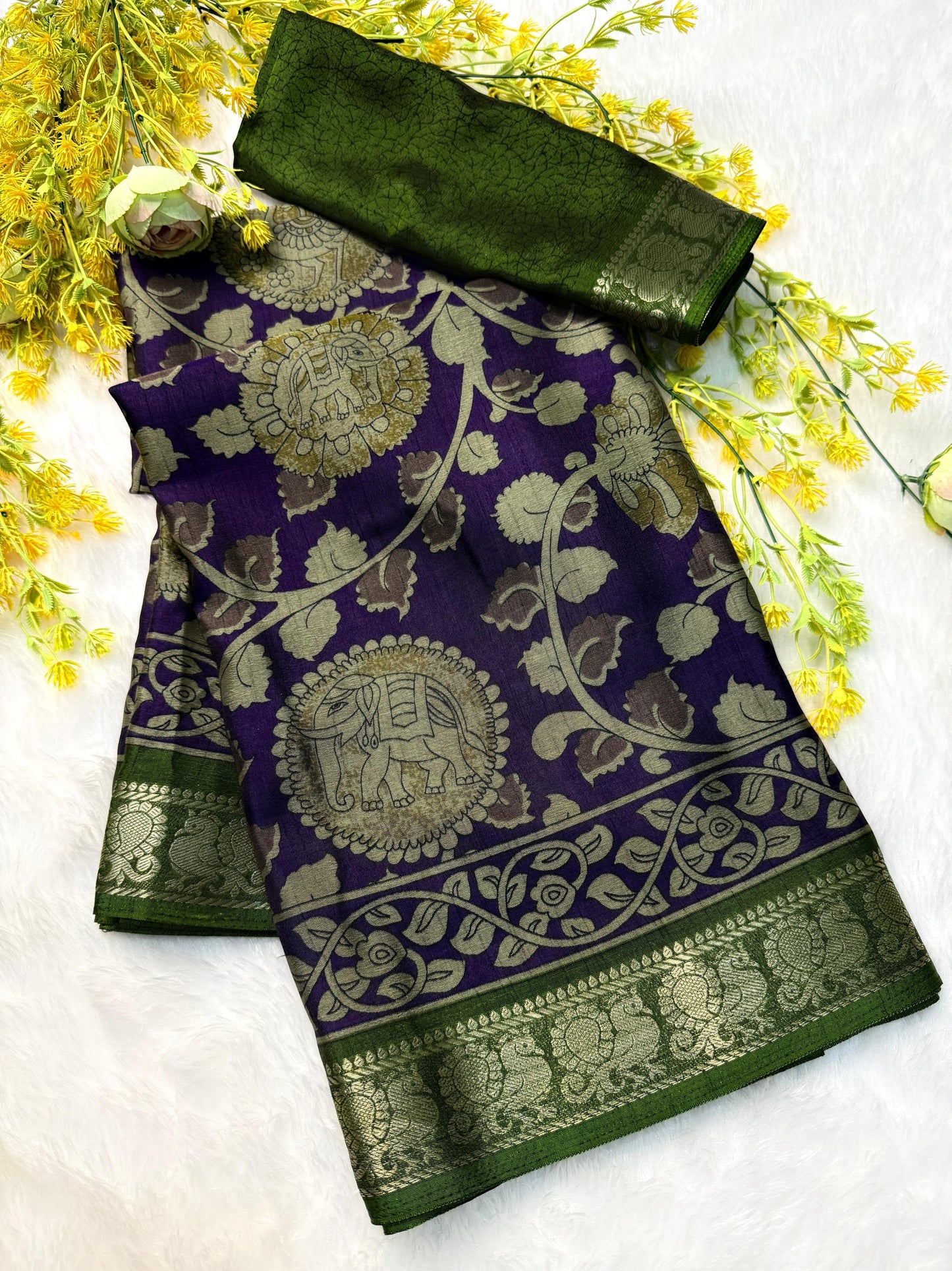 Soft bleck dola silk sarees