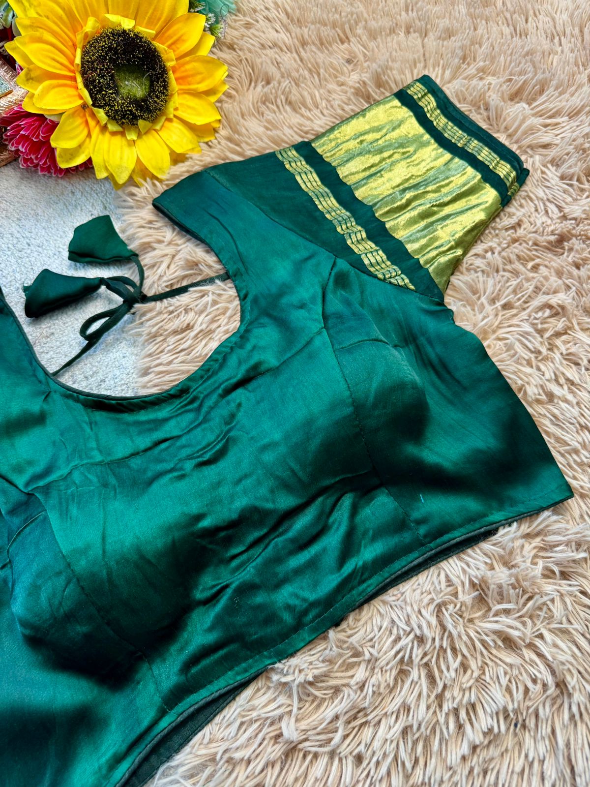 Pure Gaji Silk Blouse Only ( JP11 )