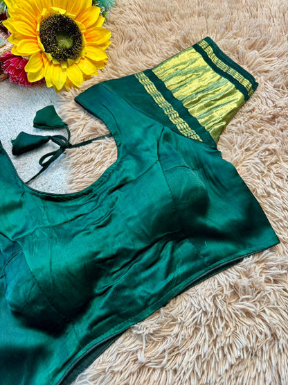 Pure Gaji Silk Blouse Only ( JP11 )