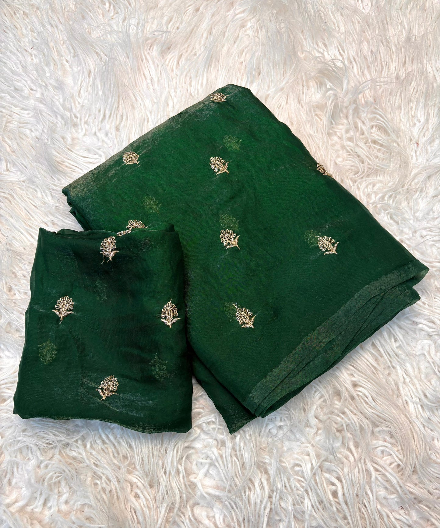 Two tone heavy space silk
