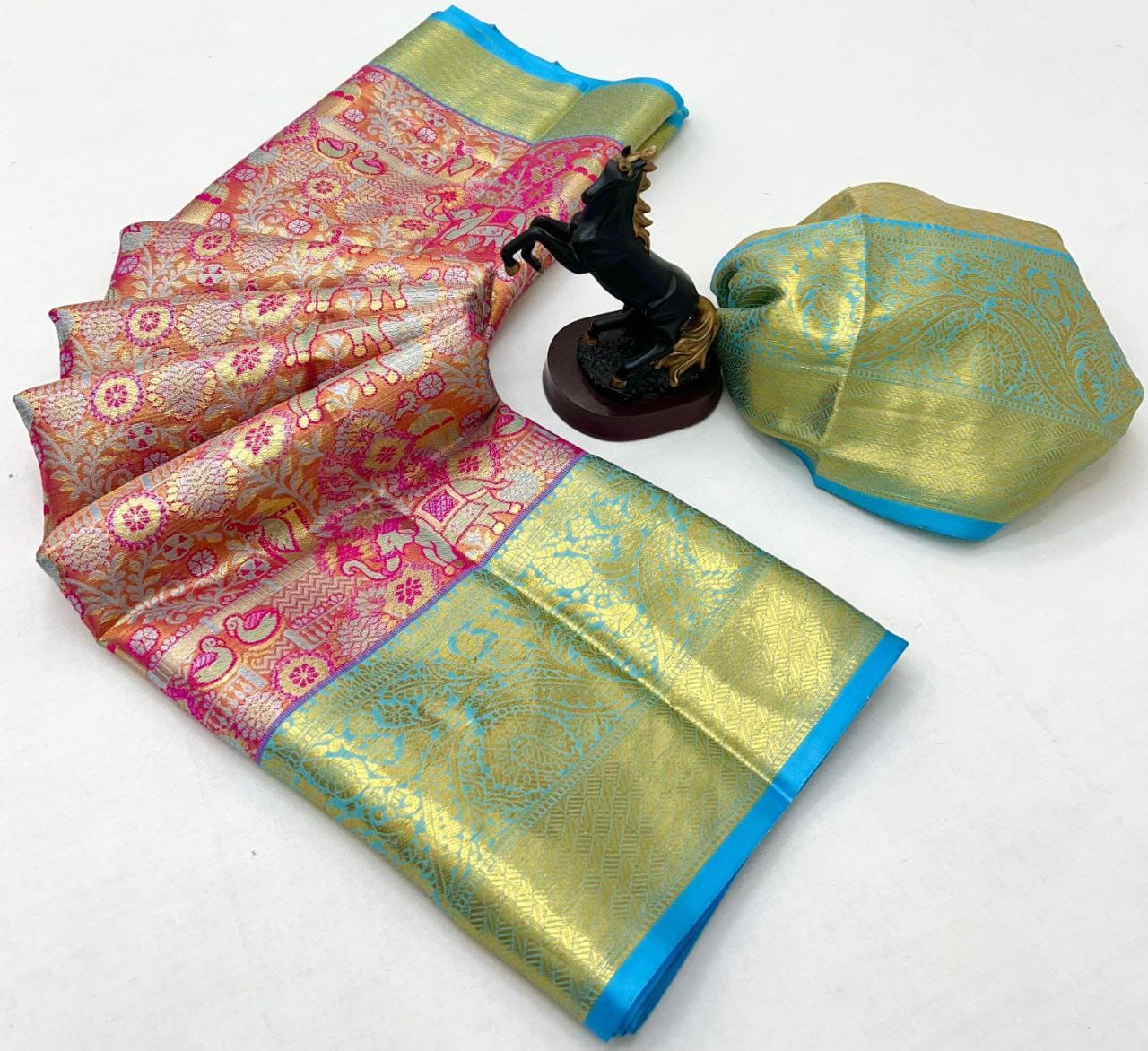 Beautiful kanchipuram inspired silk sarees