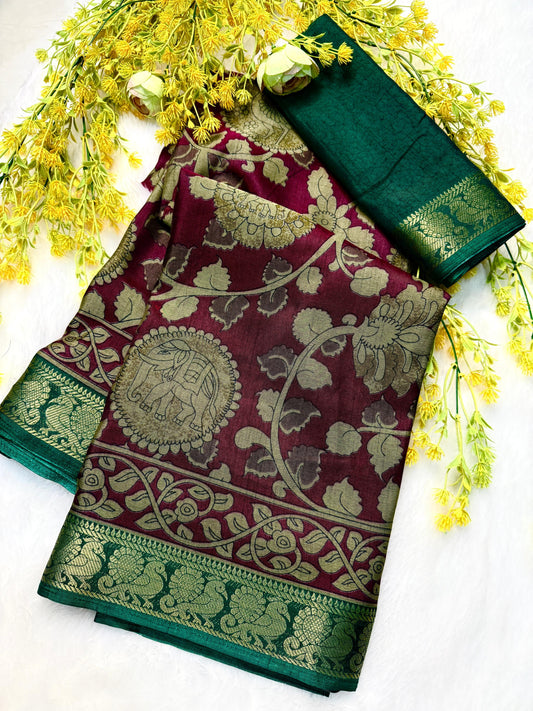Soft bleck dola silk sarees