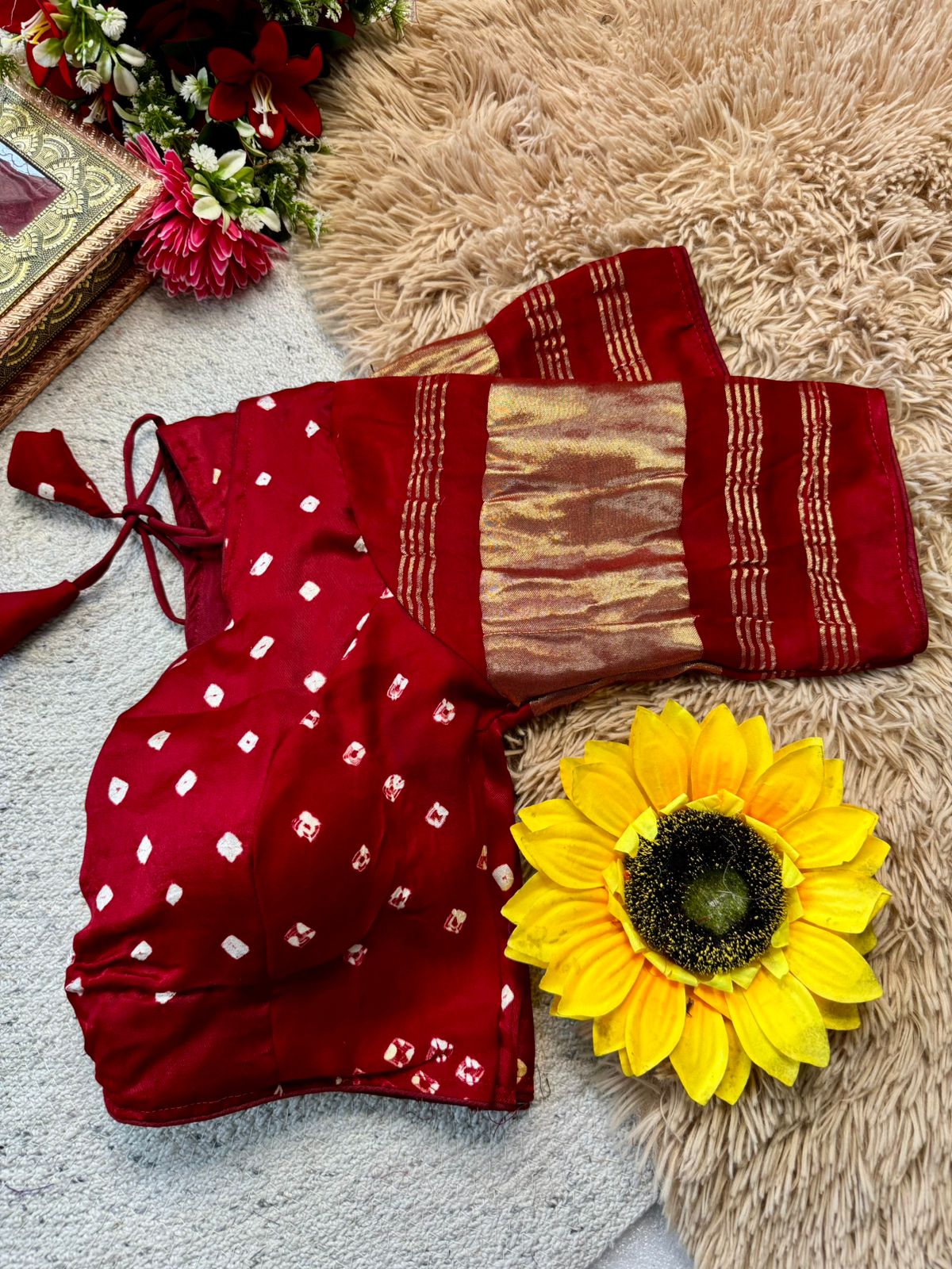Pure Gaji Silk Blouse Only ( JP11 )