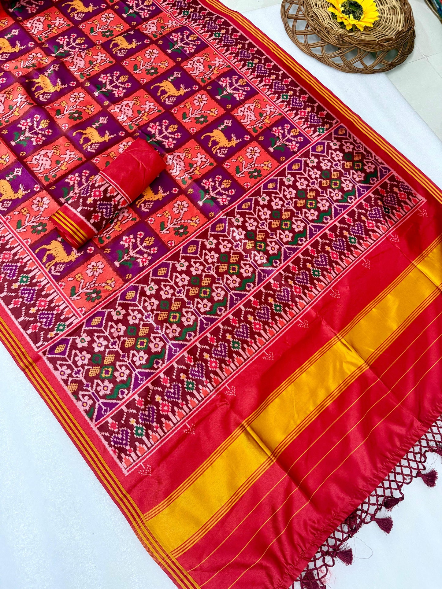 New patola saree